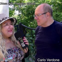 Emanuela Petroni intervista CARLO VERDONE - Chiesa di S. Francesco S. - Paesi Uniti della Sabina