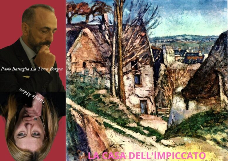 Meloni_Cezanne_Paolo_Battaglia_La_Terra_Borgese_La_casa_dell_impiccato