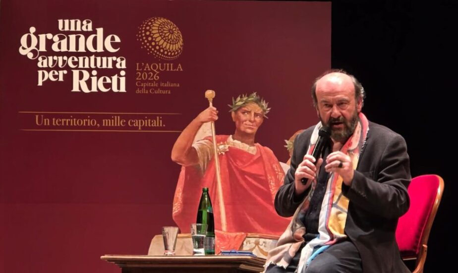 Davide Rondoni al Teatro Flavio Vespasiano di Rieti il legame indissolubile con San Francesco