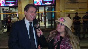 ROMA: L’Onorevole Giuseppe Conte al Cinema Adriano