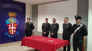 RIETI: Conferenza stampa dei Carabinieri sulle truffe